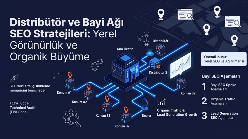 B2B Distribütör ve Bayi Sayfaları SEO: Üretici, Bayi ve Lokasyon Ownership Nasıl Ayrılır?